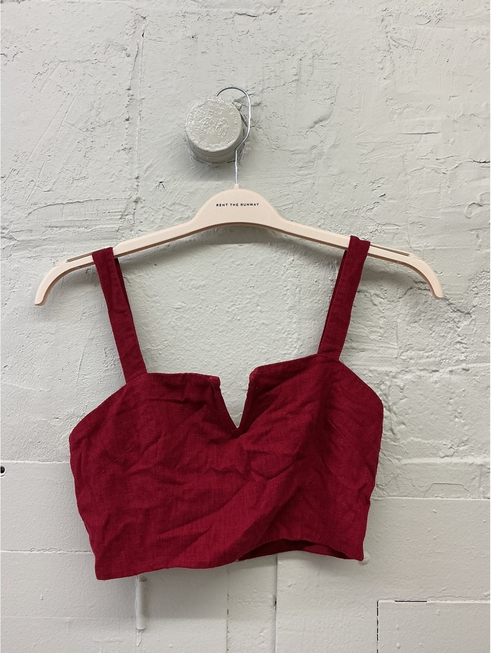 Farrow Red Crop Top